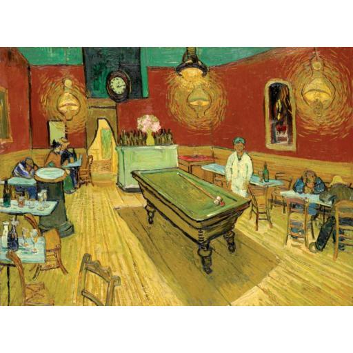 Puzzle de Arte 1000 Piezas D-TOYS 77707 EL CAFE DE NOCHE , de Vincent Van Gogh