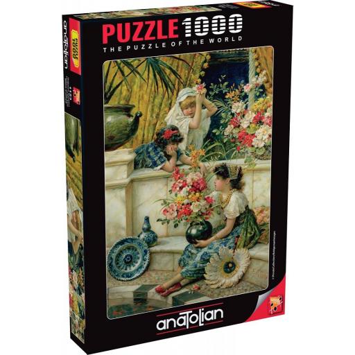 Puzzle de Arte 1000 Piezas ANATOLIAN 1123 FLORES DEL ESTE , de William Stephen Coleman [1]