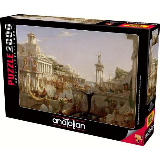 Puzzle de Arte 2000 Piezas ANATOLIAN 3965 EL CURSO DEL IMPERIO ROMANO [1]