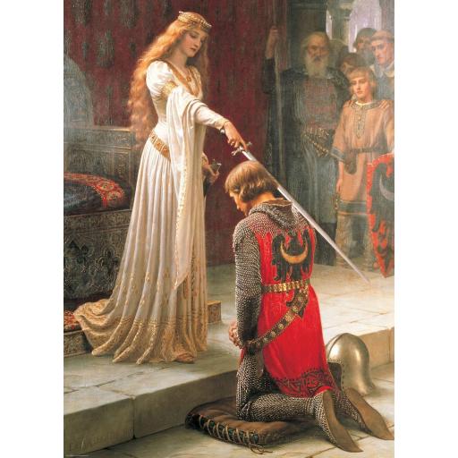 Puzzle de Arte 1000 Piezas EuroGraphics 6000-0038 LA INVESTIDURA , de Edmund Blair Leighton