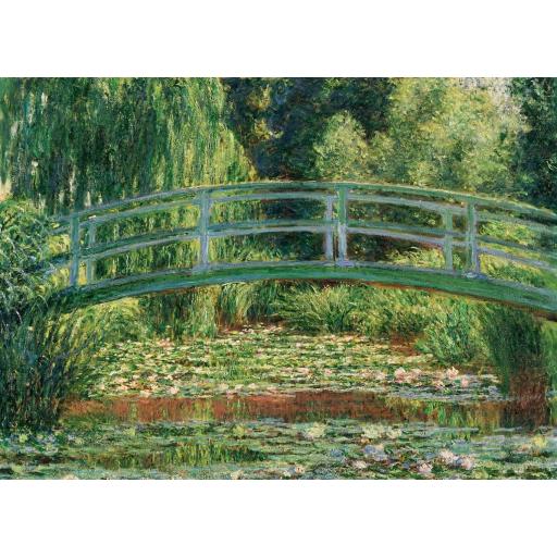 Puzzle de Arte 1000 Piezas EuroGraphics 6000-0827 EL PUENTE JAPONES , de Claude Monet