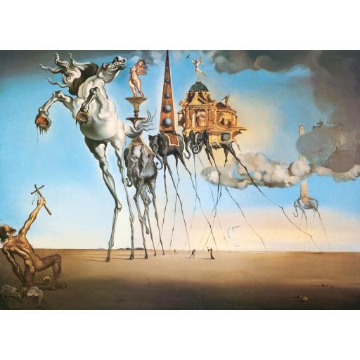 Puzzle de Arte 1000 Piezas EuroGraphics 6000-0847 LA TENTACION DE SAN ANTONIO , de Salvador Dalí