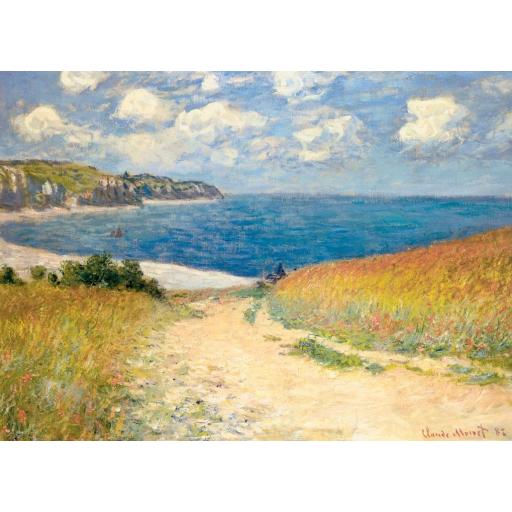 Puzzle de Arte 1000 Piezas EuroGraphics 6000-1499 CAMINO EN LOS CAMPOS DE TRIGO , de Claude Monet