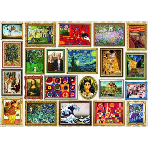 Puzzle de Arte y Pinturas 1000 Piezas EuroGraphics 6000-5766 OBRAS MAESTRAS