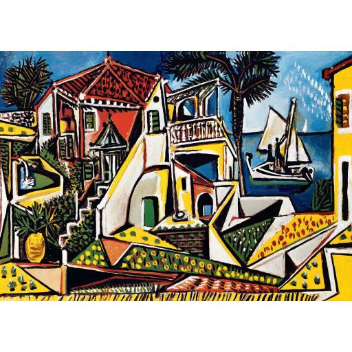 Puzzle de Arte 1000 Piezas EuroGraphics 6000-5854 PAISAJE MEDITERRANEO , de Pablo Picasso