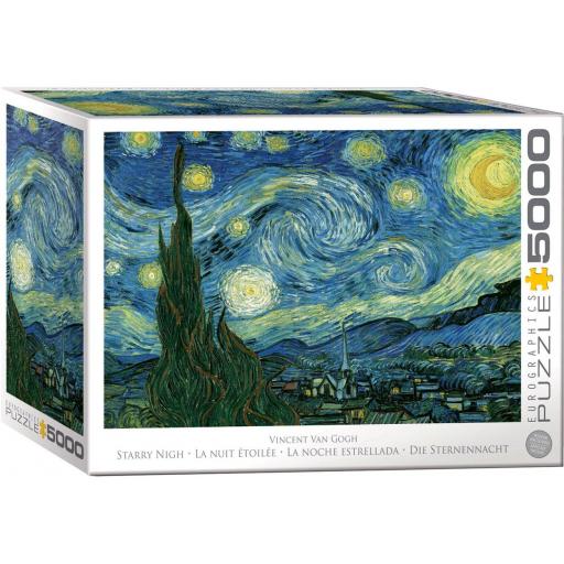 Puzzle Pinturas de Van Gogh 5000 Piezas EuroGraphics 8520-1204 LA NOCHE ESTRELLADA , de Vincent Van Gogh [1]