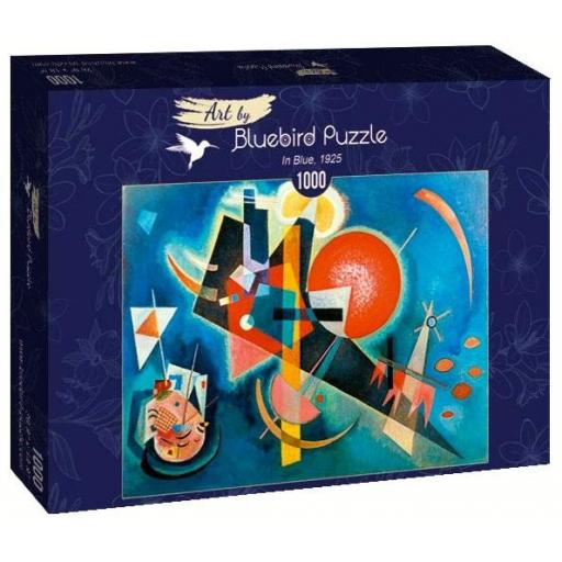 Puzzle Arte Moderno Abstracto 1000 Piezas Bluebird 60021 EN AZUL , de Wassily Kandinsky [1]