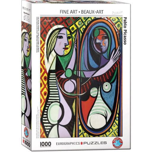 Puzzle de Arte Moderno 1000 Piezas EuroGraphics 6000-5853 CHICA FRENTE AL ESPEJO , de Pablo Picasso [1]