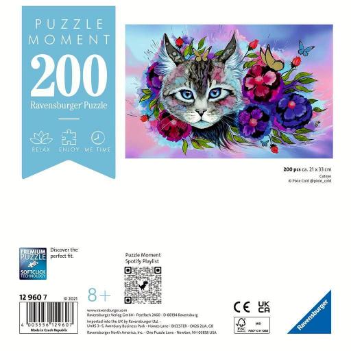 Puzzle Moment 200 Piezas Ravensburger 12960 CATEYE - Ojo de Gato [2]