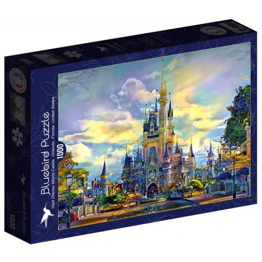 Puzzle 1000 Piezas Bluebird 90290 CASTILLO DE WALT DISNEY WORLD, ORLANDO, FLORIDA, EEUU, de Pedro Gavidia [1]