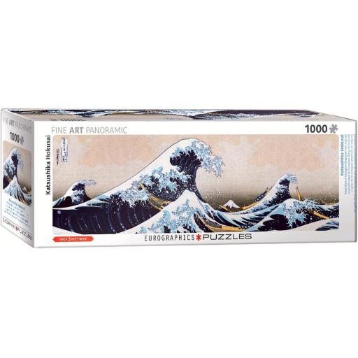 Puzzle Panoramico de Arte 1000 Piezas EuroGraphics 6010-5487 LA GRAN OLA DE KANAGAWA , de Katsushika Hokusai [1]