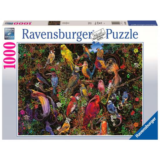 Puzzle de Arte y Pintura de Pajaros y Aves 1000 Piezas Ravensburger 16832 AVES DE ARTE [1]