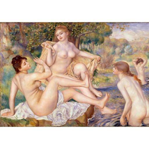 Puzzle de Arte y Pintura 1000 Piezas Grafika S-00257 LAS GRANDES BAÑISTAS , de Pierre-Auguste Renoir