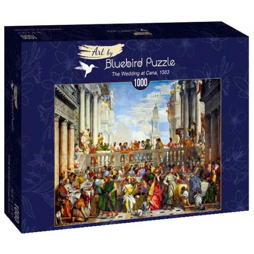 Puzzle LAS BODAS DE CANA de PAOLO VERONESE 1000 Piezas Bluebird 60011 [1]