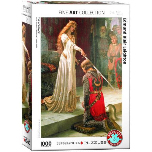 Puzzle de Arte 1000 Piezas EuroGraphics 6000-0038 LA INVESTIDURA , de Edmund Blair Leighton [1]