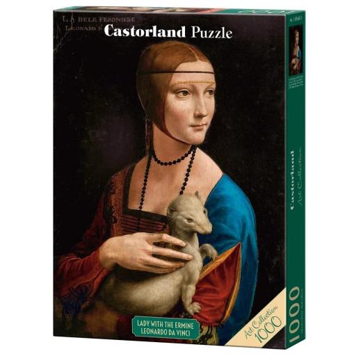 Puzzle de Arte 1000 Piezas Castorland 105168 LA DAMA DEL ARMIÑO , de Leonardo Da Vinci [1]