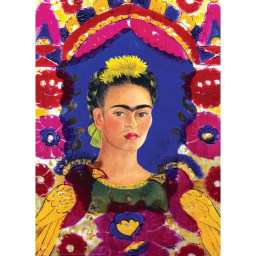 Puzzle de Arte 1000 Piezas EuroGraphics 6000-5425 AUTORRETRATO EL MARCO , de Frida Kahlo