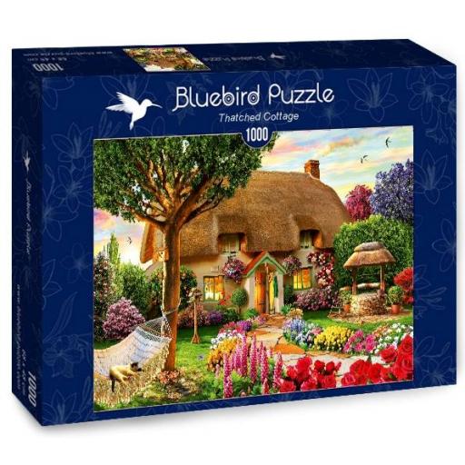 Puzzle 1000 Piezas Bluebird 70319 LA CABAÑA CON TECHO DE PAJA [1]