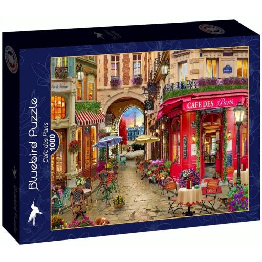 Puzzle 1000 Piezas Bluebird 90686 CAFE DE PARIS , de David Maclean [1]