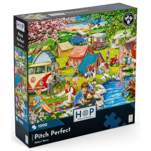 Puzzle de Campings y Acampadas 1000 Piezas House Of Puzzles HP0659 EL LUGAR IDEAL [1]
