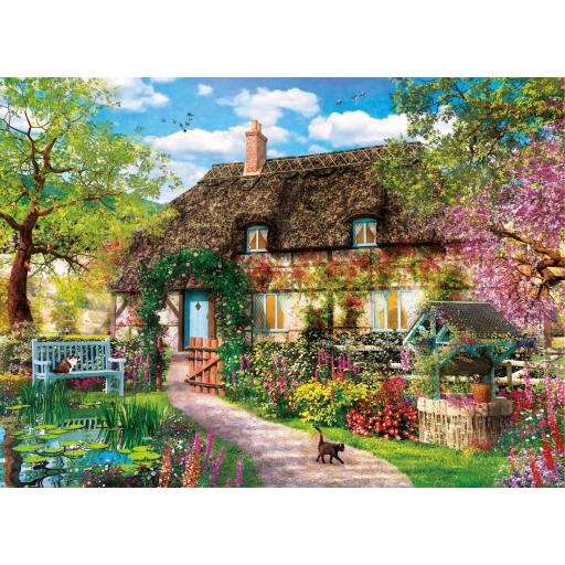 Puzzle de Casas, Chalets y Cabañas 1000 Piezas Clementoni 39520 THE OLD COTTAGE [0]