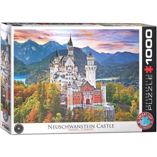 Puzzle de Castillos 1000 Piezas EuroGraphics 6000-0946 CASTILLO DE NEUSCHWANSTEIN , BAVIERA , ALEMANIA [1]