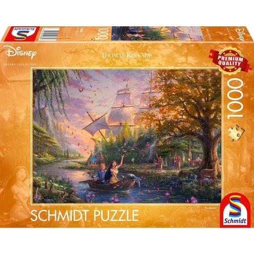 Puzzle Walt Disney 1000 Piezas Schmidt 59688 POCAHONTAS , de Thomas Kinkade [1]