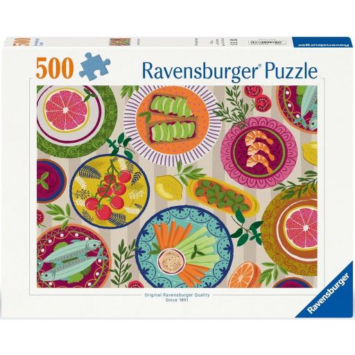 Puzzle 500 Piezas Ravensburger 12000776 PICNIC DELICIOSO [1]