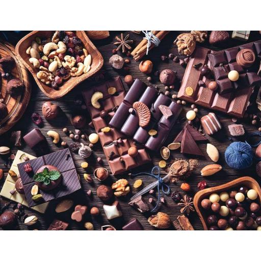 Puzzle de Comida y Dulces 2000 Piezas Ravensburger 16715 PARAISO DE CHOCOLATE