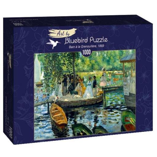 Puzzle de Arte 1000 Piezas Bluebird 60100 LA GRENOUILLERE , de Pierre-Auguste Renoir  [1]