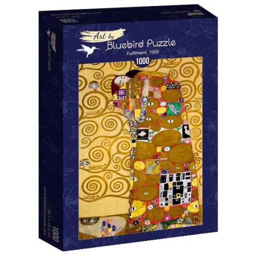 Puzzle del Cuadro EL ABRAZO de GUSTAV KLIMT de 1000 Piezas Bluebird 60016 [1]