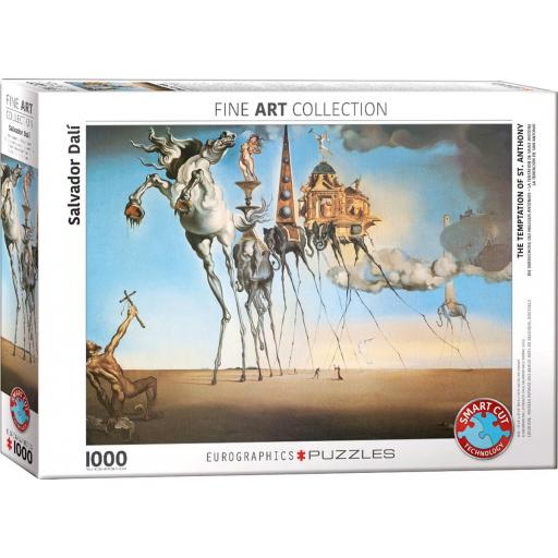 Puzzle de Arte 1000 Piezas EuroGraphics 6000-0847 LA TENTACION DE SAN ANTONIO , de Salvador Dalí [1]