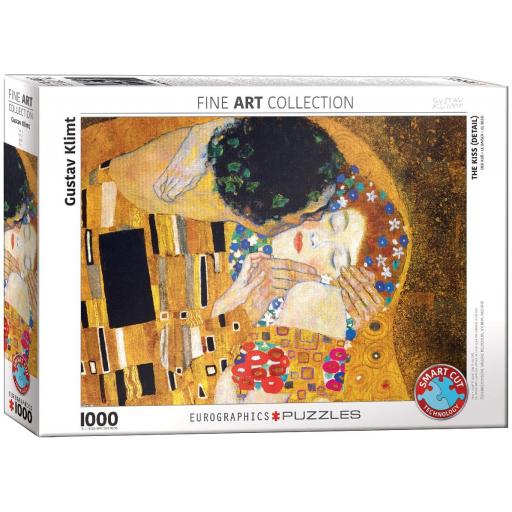 Puzzle de Arte 1000 Piezas EuroGraphics 6000-0142 EL BESO (Detalle) , de Gustav Klimt [1]