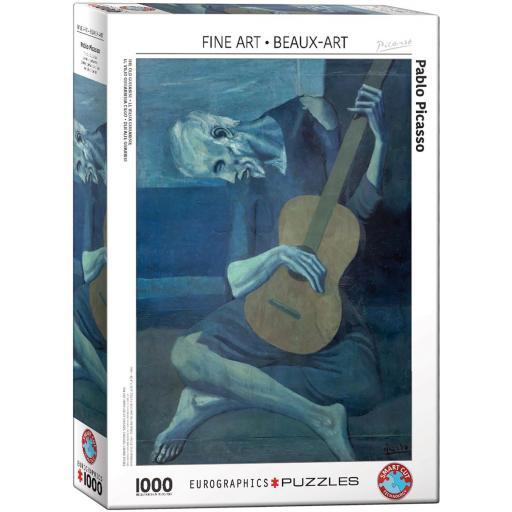 Puzzle de Arte Moderno 1000 Piezas EuroGraphics 6000-5852 EL VIEJO GUITARRISTA CIEGO , de Pablo Picasso [1]