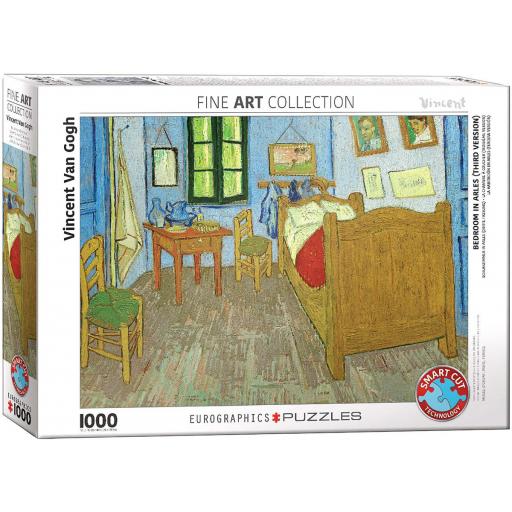 Puzzle de Arte 1000 Piezas EuroGraphics 6000-0838 LA HABITACION EN ARLES ( Tercera Version ) , de Vincent Van Gogh [1]