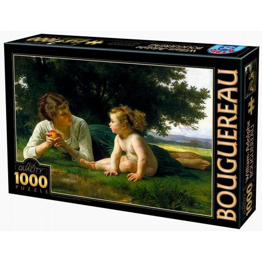 Puzzle de Arte 1000 Piezas D-TOYS 72764-02 LA TENTACION , de William-Adolphe Bouguereau [1]