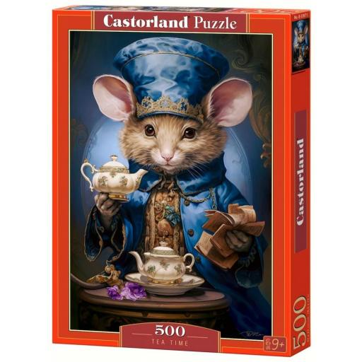 Puzzle Fantasia 500 Piezas Castorland 53971 LA HORA DEL TE [1]