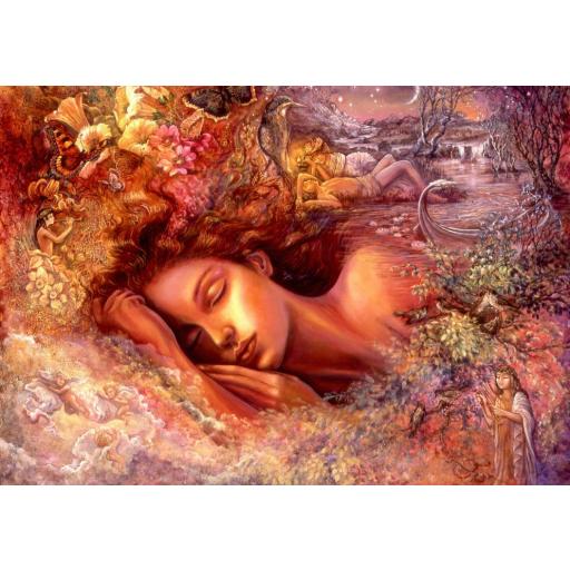 Puzzle Fantasia Josephine Wall 1000 Piezas GRAFIKA S-00892 LOS SUEÑOS DE LA MENTE [0]