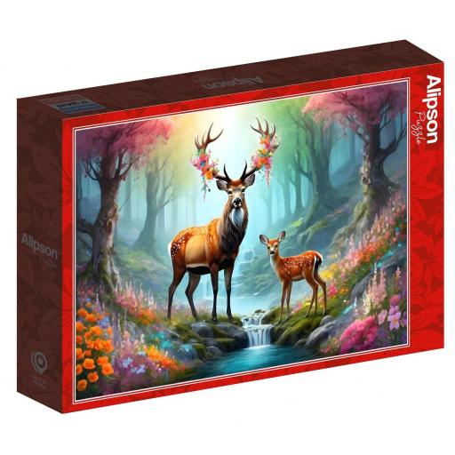 Puzzle de Animales de Caza 500 Piezas Alipson 50175 CIERVO MAJESTUOSO [1]