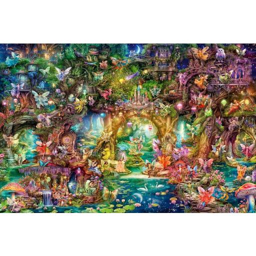 Puzzle Fantasia 4000 Piezas Ravensburger 12000810 EL MUNDO OCULTO DE LAS HADAS