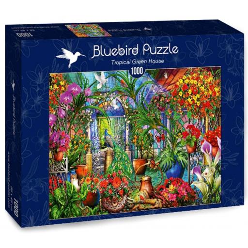 Puzzle 1000 Piezas Bluebird 70248 CASA VERDE TROPICAL , de Ciro Marchetti [1]