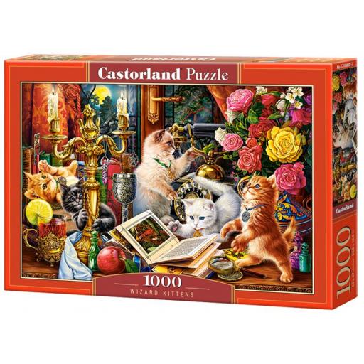 Puzzle de Gatos 1000 Piezas Castorland 104857 GATITOS MAGOS [1]