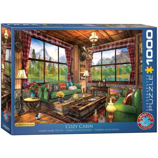 Puzzle de Casas y Cabañas 1000 Piezas EuroGraphics 6000-5377 CABAÑA ACOGEDORA , de Dominic Davison [1]