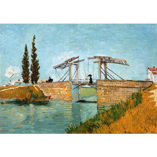 Puzzle del Cuadro EL PUENTE DE LANGLOIS EN ARLES de VINCENT VAN GOGH de 1000 Piezas Grafika S-00718 [0]