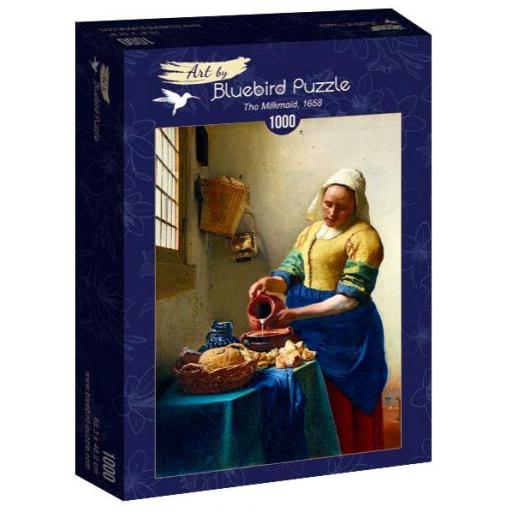 Puzzle de la Pintura LA LECHERA de JOHANNES VERMEER de 1000 Piezas Bluebird 60066 [1]