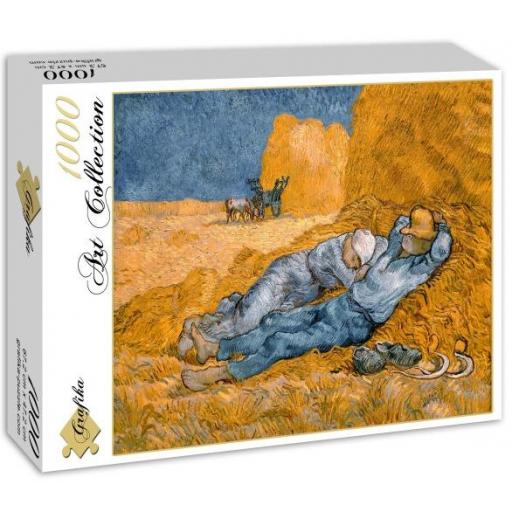 Puzzle de la Pintura LA SIESTA de Vincent Van Gogh de 1000 Piezas Grafika S-00691 [1]