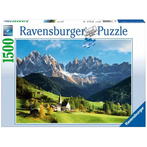 Puzzle 1500 Piezas Ravensburger 16269 SANTA MAGDALENA , DOLOMITAS , ITALIA [1]