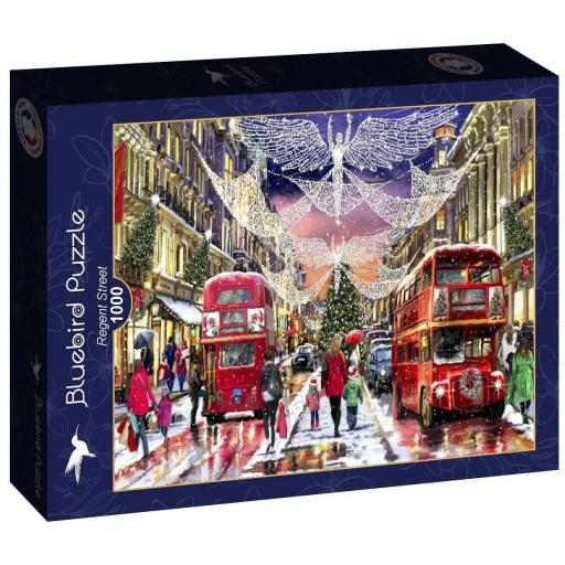 Puzzle de Navidad 1000 Piezas Bluebird 90524 REGENT STREET , LONDRES [1]