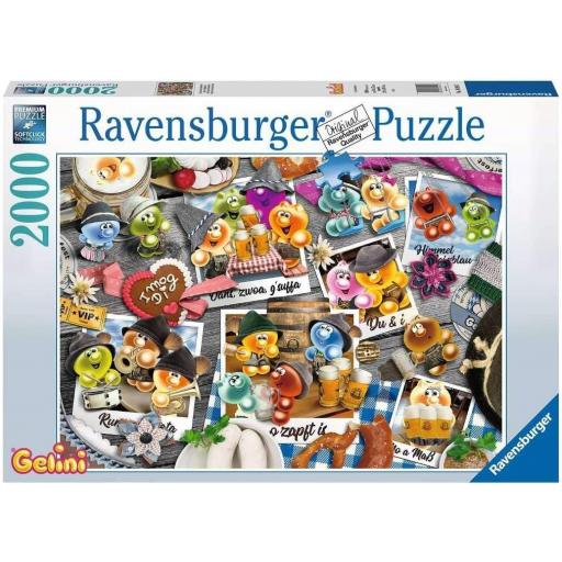 Puzzle 2000 Piezas Ravensburger 16014 LOS GELINI EN LA OKTOBERFEST [1]