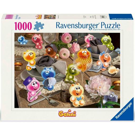 Puzzle 1000 Piezas Ravensburger 12000788 LOS GELINI PONEN LA MESA [1]